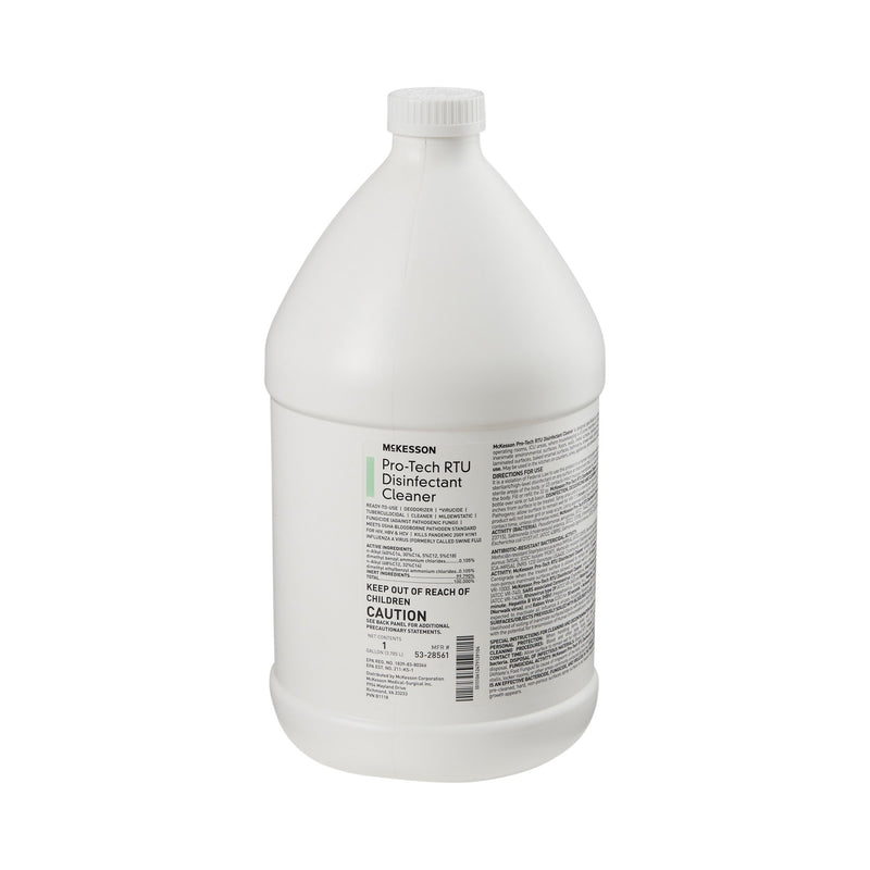 Mckesson Pro-Tech Surface Disinfectant Cleaner Alcohol-Based Liquid, Non-Sterile, Floral Scent, 1 Gal Jug, Sold As 1/Each Mckesson 53-28561