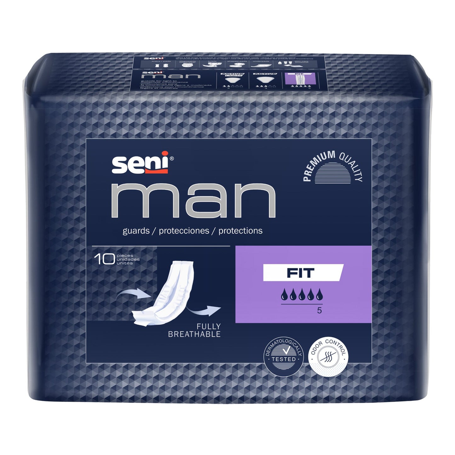 Seni Man Fit Guards, Sold As 10/Pack Tzmo S-Ft10-Us1