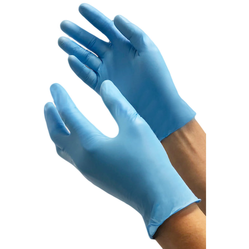 New Age® 7945 Series Vinyl Exam Glove, Small, Blue, Sold As 1000/Case Tronex 7945-10