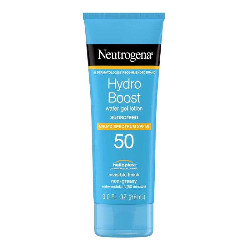 Sunscreen, Lot Neutrogena Hydro Boost Water Gel Spf50 3Oz, Sold As 1/Each J 69968031503