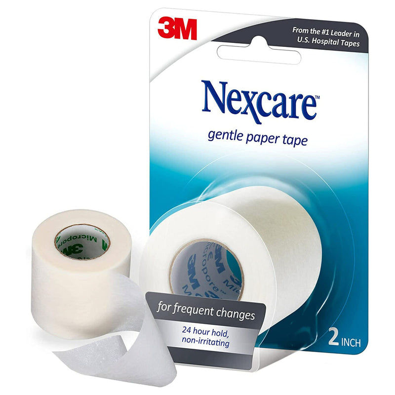 3M™ Nexcare™ Gentle Medical Tape, 2 Inch X 10 Yard, Sold As 1/Each 3M 05113156655