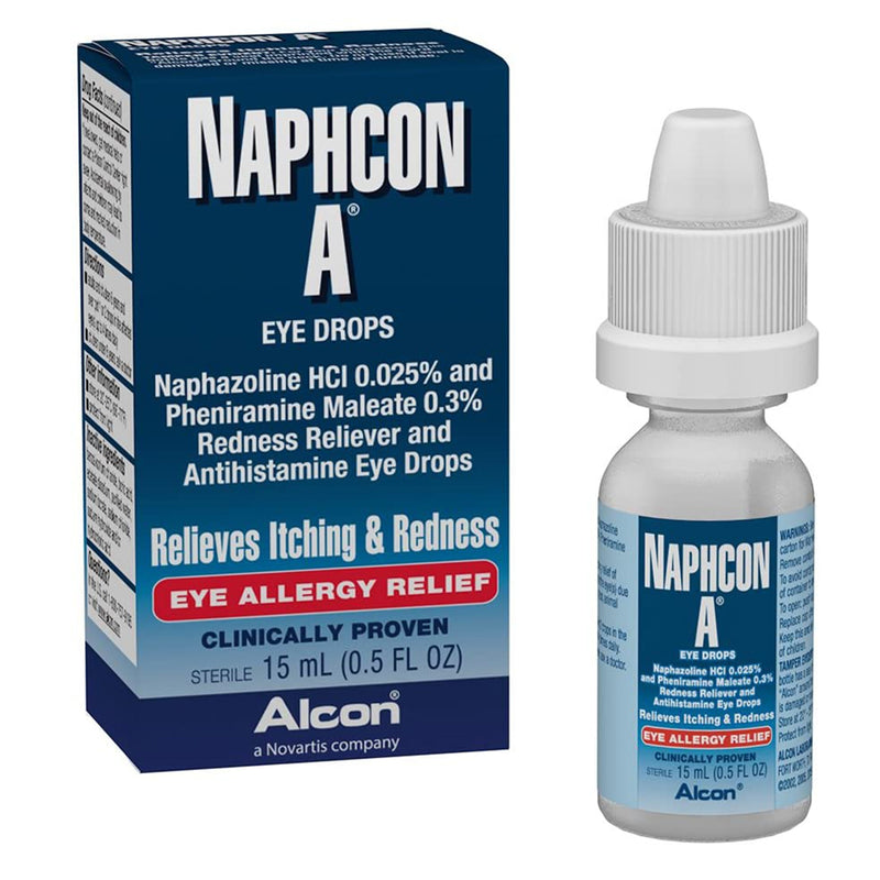 Naphcon A® Allergy Eye Relief, Sold As 1/Each Alcon 00065008515