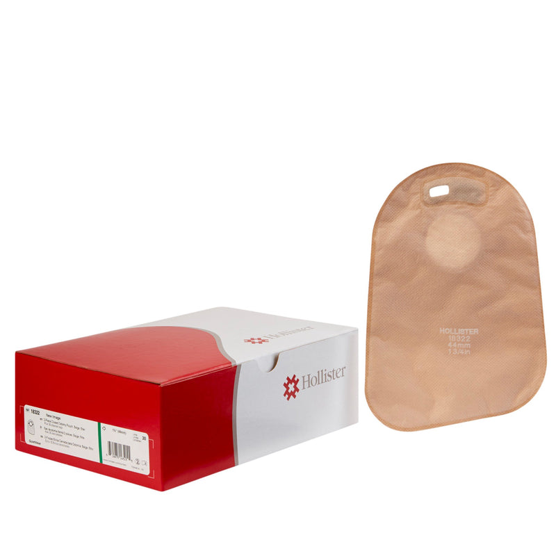 New Image™ Two-Piece Closed End Beige Filtered Ostomy Pouch, 9 Inch Length, 1¾ Inch Stoma, Sold As 30/Box Hollister 18322