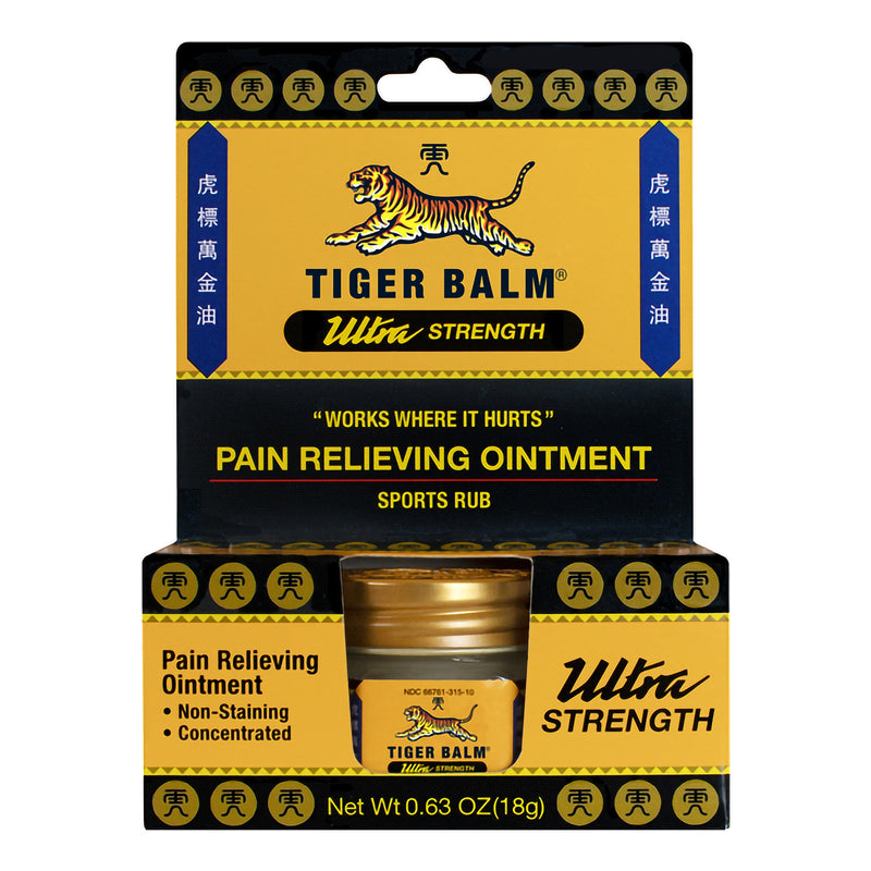 Tiger Balm® Ultra Strength Camphor / Menthol Topical Pain Relief, Sold As 1/Each Prince 49906031510