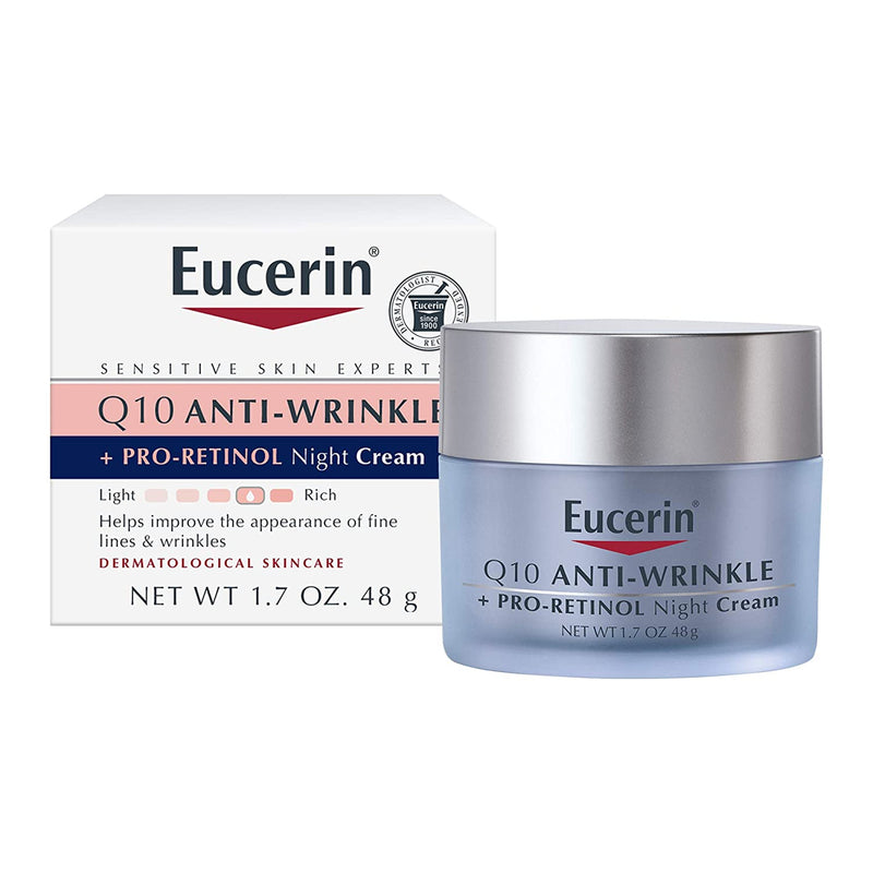 Eucerin® Q10 Anti Wrinkle + Pro-Retinol Night Cream, Sold As 1/Each Beiersdorf 07214002667