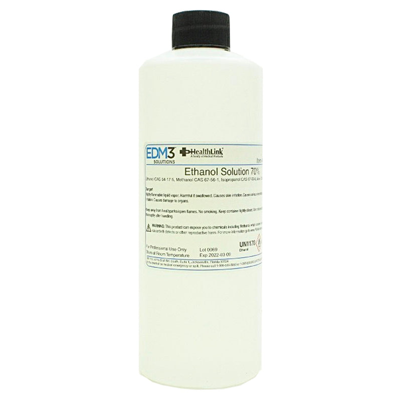 Edm 3 Ethyl Alcohol (Ethanol) Chemistry Reagent, 16-Ounce Bottle, Sold As 1/Each Edm 400448