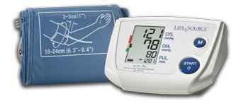 Lifesource® Blood Pressure Monitor, Sold As 1/Each A&D Ua-767Pvs