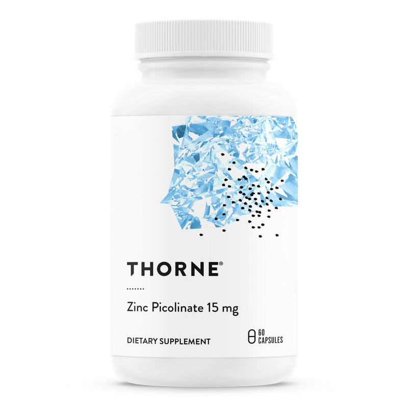 Supplement, Cap Zinc Picolinate 15Mg (60/Bt 12Bt/Cs), Sold As 12/Case Thorne M210