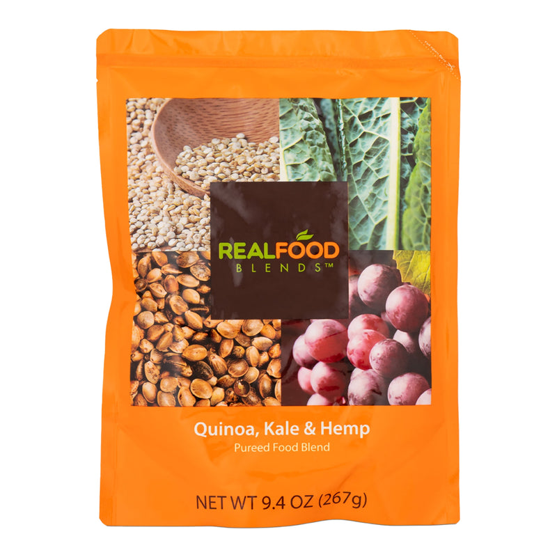 Real Food Blends™ Quinoa, Kale & Hemp Pureed Food Blend For Tube Feeding, 9.4-Ounce Pouch, Sold As 12/Case Nutricia 176992