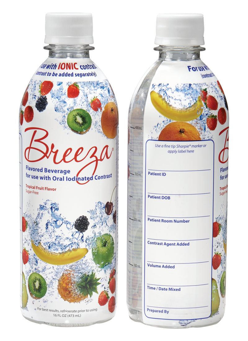 Beverage, Breeza F/Oral Iodinated Contrast Tropical(24/Cs), Sold As 24/Case Beekley 220