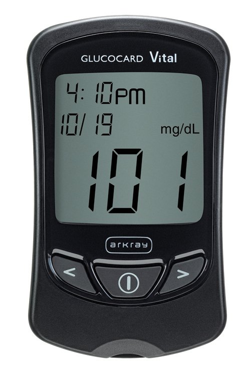Glucocard® Vital™ Blood Glucose Meter Kit, Sold As 1/Box Arkray 761100