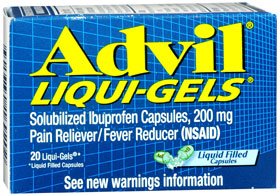 Advil® Liqui-Gels® Ibuprofen Pain Relief, Sold As 1/Bottle Glaxo 00573016920
