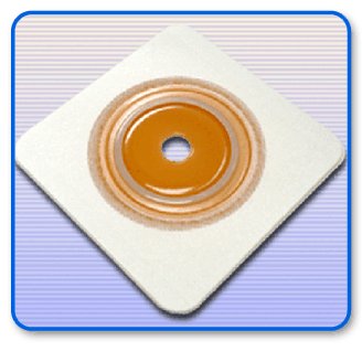 Securi-T® Ostomy Barrier With Up To 2¼ Inch Stoma Opening, Sold As 5/Box Securi-T 7805234