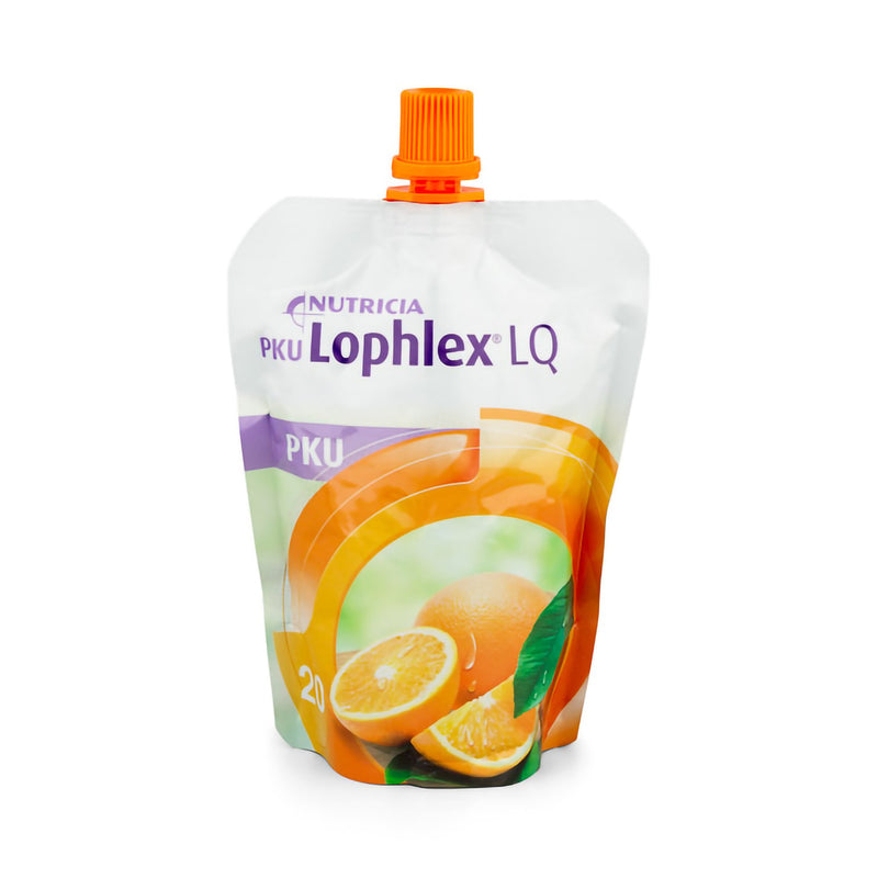 Lophlex® Lq Juicy Orange Flavor Pku Oral Supplement, 125 Ml Pouch, Sold As 1/Each Nutricia 86051