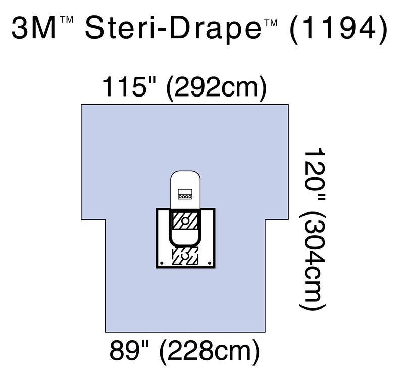 Drape, Arthroscopy Knee (5/Cs)3M, Sold As 5/Case 3M 1194