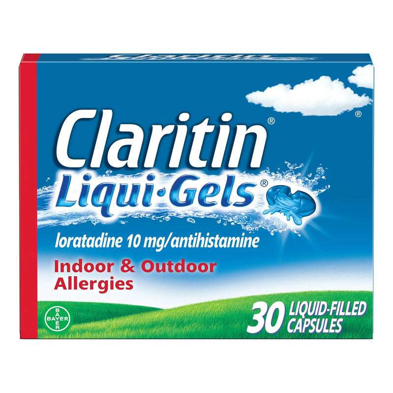 Claritin® Liquigels® Loratadine Allergy Relief, Sold As 1/Box Msd 11523720006