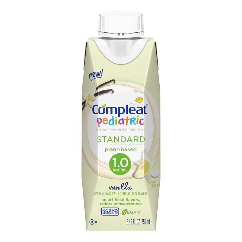 Compleat® Pediatric Standard 1.0 Cal Vanilla Oral Supplement, Sold As 24/Case Nestle 00043900560410