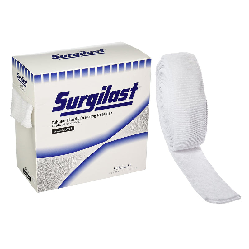 Surgilast® Elastic Net Retainer Dressing, Size 10, 25 Yard, Sold As 1/Box Gentell Gl711