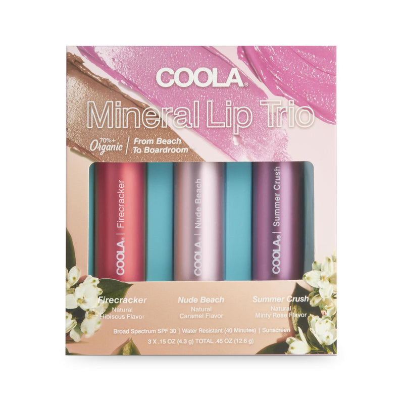 Mineral Liplux® Spf 30 Organic Tinted Trio, Sold As 1/Each Coola Cl10483