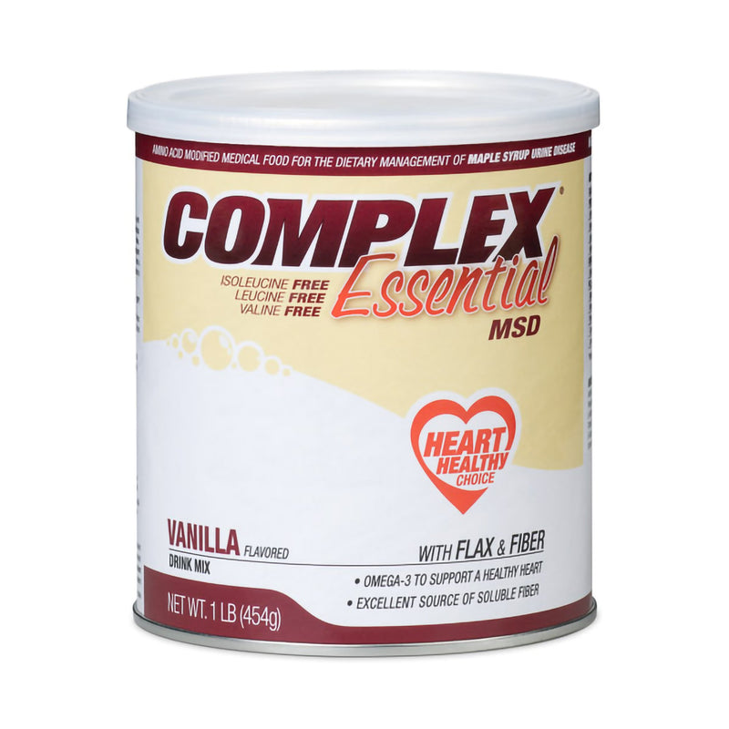Complex® Essential Msd Vanilla For The Dietary Management Of Msud, 16 Oz. Can, Sold As 4/Case Nutricia 120460