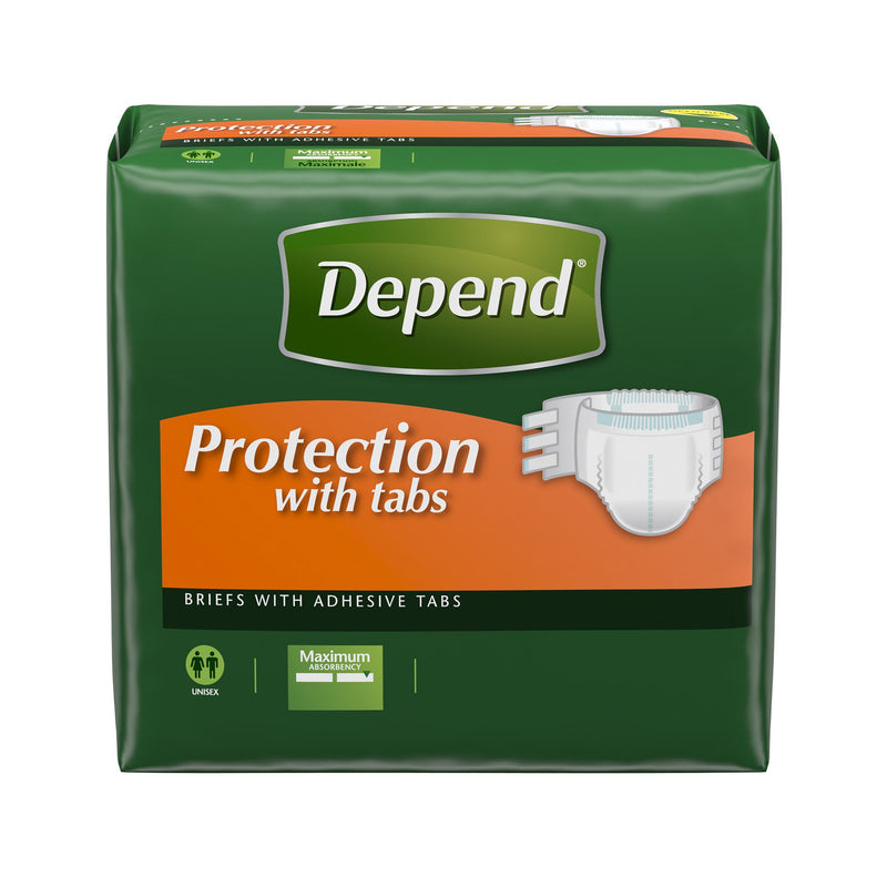 Depend® Maximum Incontinence Brief, Large, Sold As 16/Pack Kimberly 35458