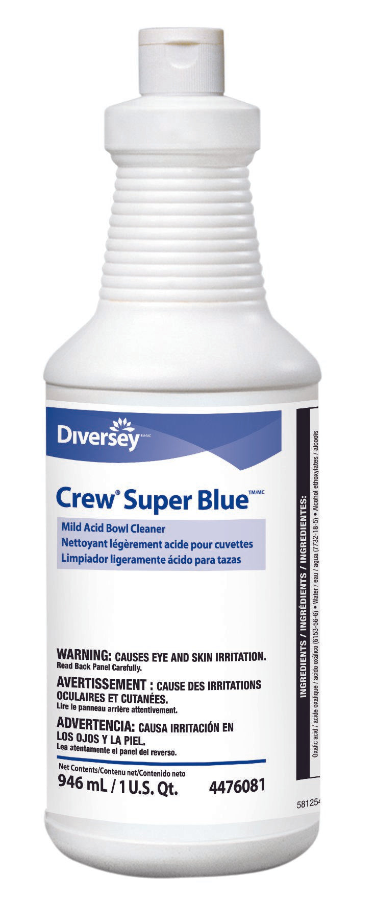 Crew® Super Blue™ Toilet Bowl Cleaner, Sold As 12/Case Lagasse Dvo94476081