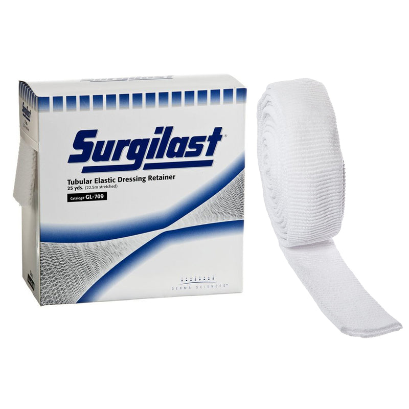 Surgilast® Elastic Net Retainer Dressing, Size 8, 25 Yard, Sold As 1/Roll Gentell Gl709
