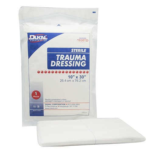 Dukal™ Sterile Trauma Dressing, 10 X 30 Inch, Sold As 1/Pack Dukal 1030Td