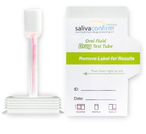 Drug Test, Oral Saliva 5Panel Eou (25/Bx), Sold As 25/Box Confirm He-Oral-254Ipr
