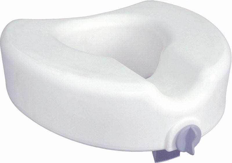 Drive™ Premium Raised Toilet Seat, 17 X 16½ X 4½ Inch, Sold As 1/Case Drive 12014