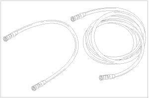Gomco® Suction Connector Tubing Set, 1/4-Inch Inner Diameter, Sold As 1/Each Allied 01-90-2000