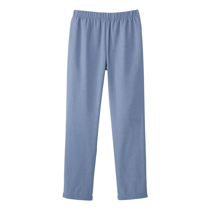 Silverts® Women'S Open Back Gabardine Pant, Heather Chambary Blue, Large, Sold As 1/Each Silverts Sv23080_Hecl_L