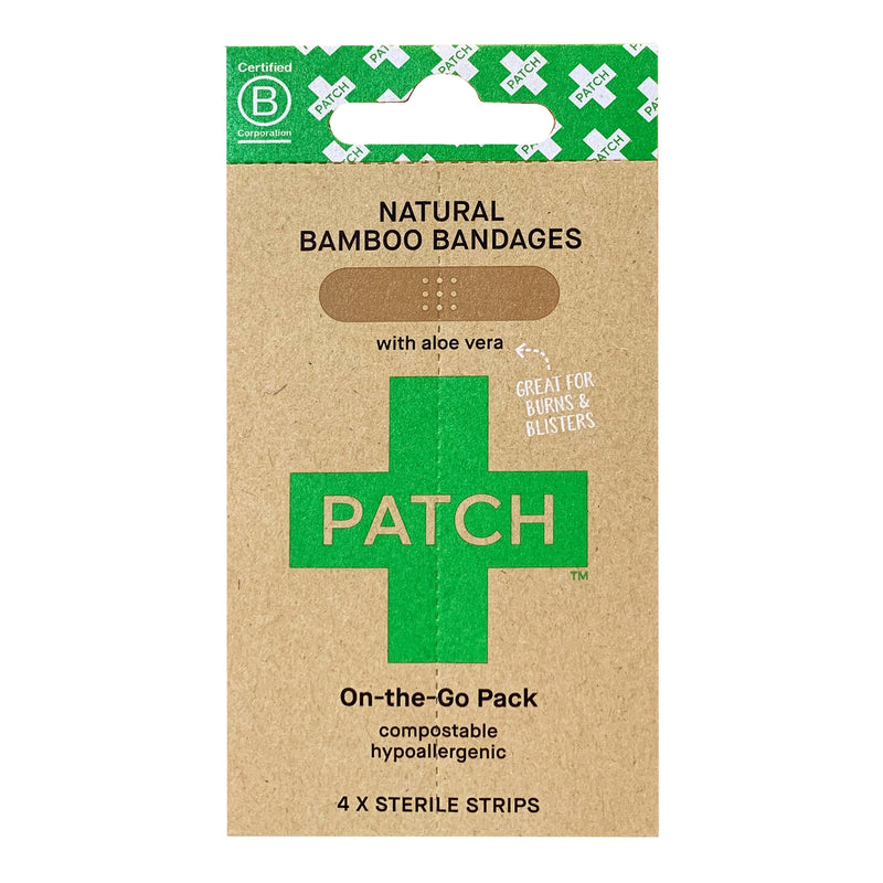 Patch™ On The Go Pack Adhesive Strip With Aloe Vera, 3/4 X 3 Inch, Sold As 1/Pack Nutricare Patalotgct