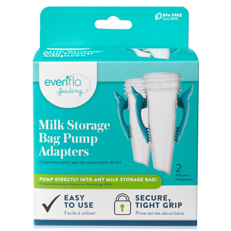 Evenflo® Advanced Breast Milk Storage Bag Adapters, Sold As 12/Case Evenflo 5142111