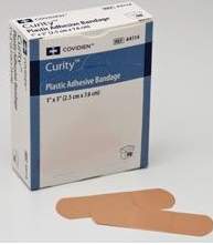 Curity™ Tan Adhesive Strip, 1 X 3 Inch, Sold As 1200/Case Cardinal 44114