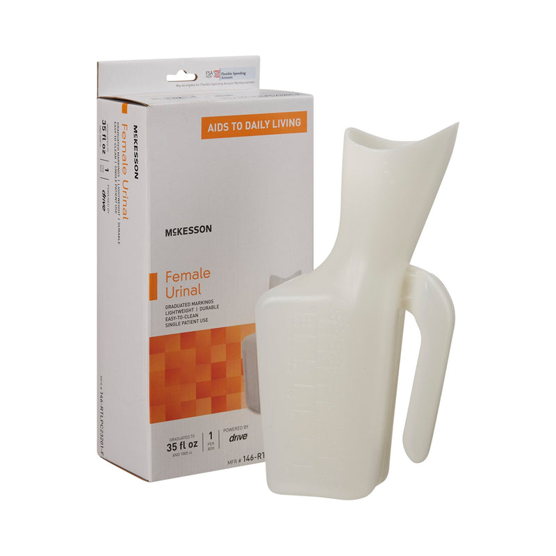 Mckesson Female Urinal Without Cover, Sold As 1/Each Mckesson 146-Rtlpc23201-F