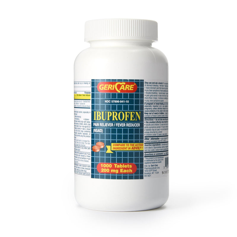 Geri-Care® Ibuprofen Pain Relief, Sold As 1/Bottle Geri-Care 941-10-Gcp