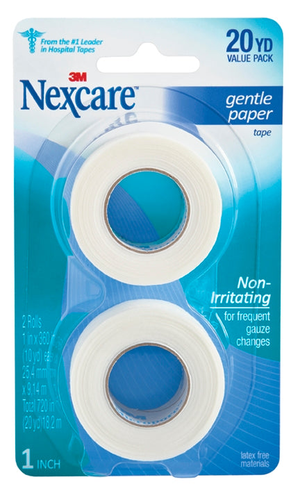 3M™ Nexcare™ Paper Medical Tape, 1 Inch X 10 Yard, White, Sold As 2/Pack 3M 781-2Pk