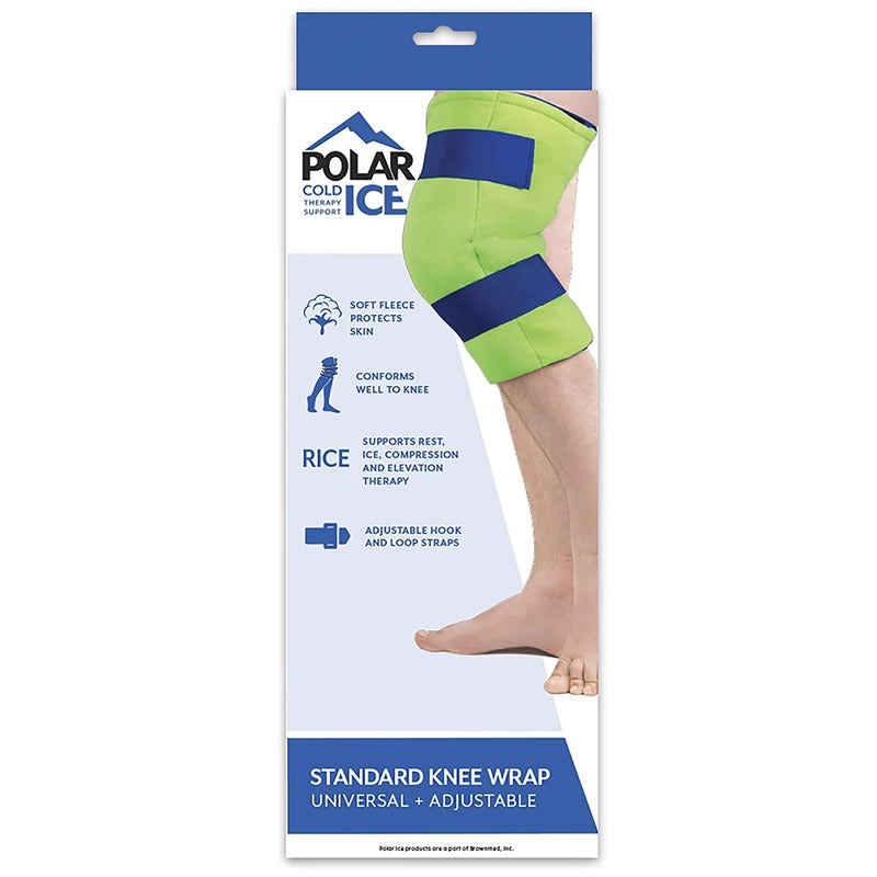 Polar Ice™ Cold Therapy Knee Wrap, Large, Sold As 1/Pack Brownmed 30104