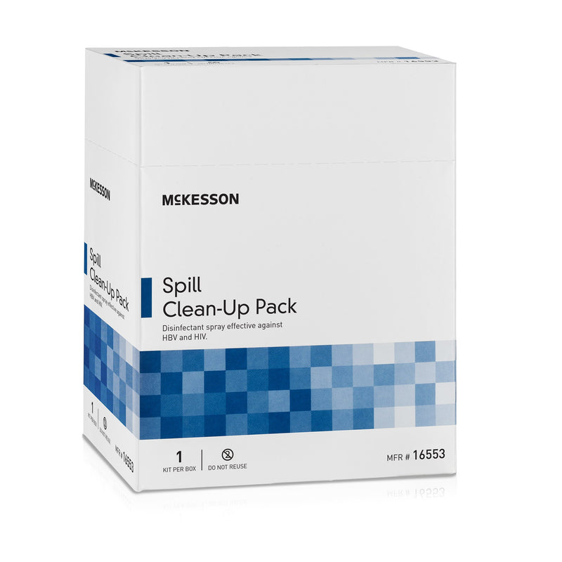 Mckesson Bloodborne Pathogen Spill Clean-Up Pack, Sold As 30/Case Mckesson 16553