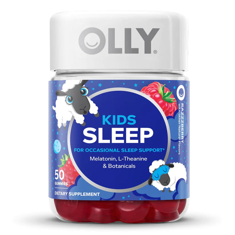 Olly Kids Sleep Gummies, Razzzberry, Sold As 1/Bottle Olly 85000446206