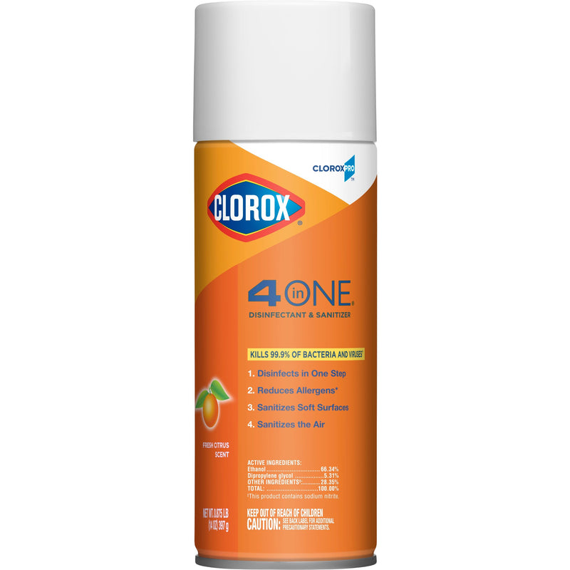 Clorox® 4 In One Surface Disinfectant Cleaner, Sold As 12/Case The 31043