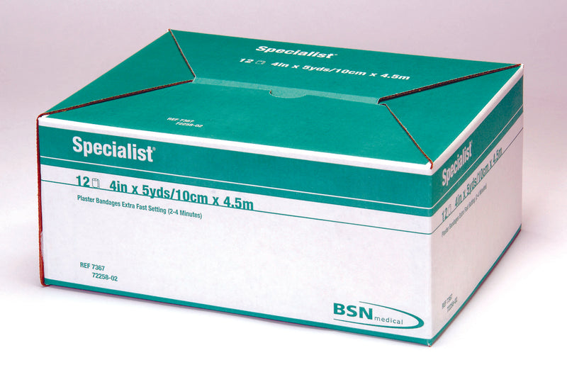 Specialist® Plaster Splint, 4 X 15 Inch, Sold As 50/Box Bsn 7391