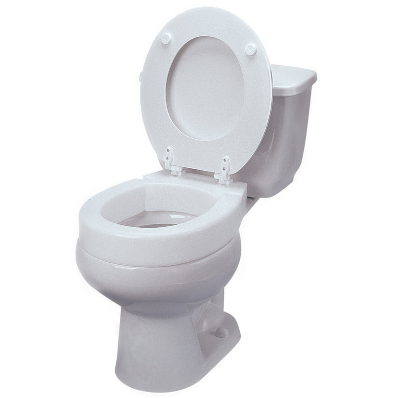 Maddak Tall-Ette® Toilet Seat - Standard, Hinged, White, 350 Lbs. Capacity, Sold As 1/Each Maddak 725711000