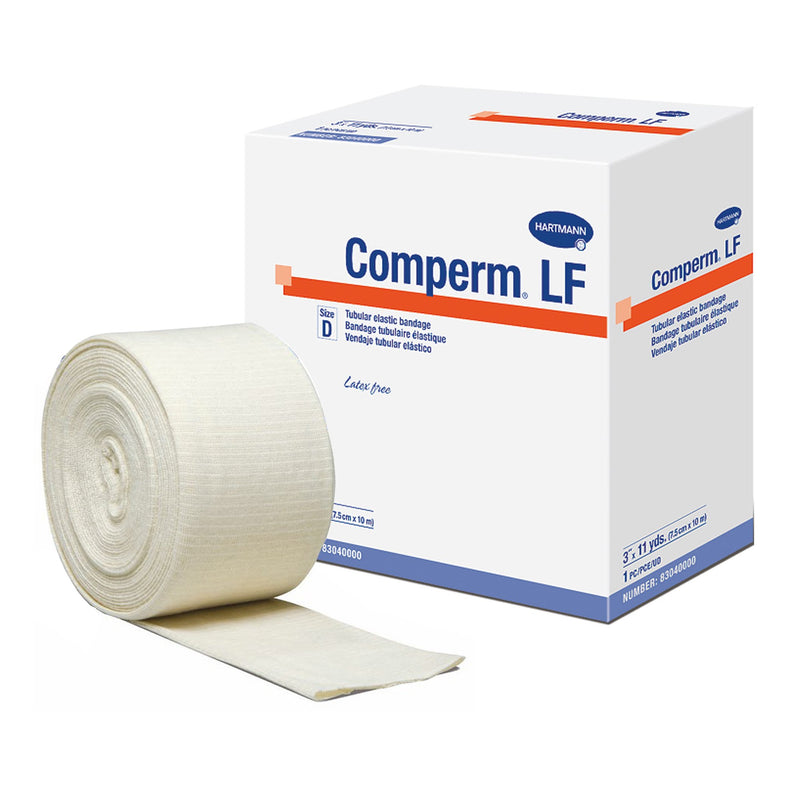 Comperm® Lf Pull On Elastic Tubular Support Bandage, 3 Inch X 11 Yard, Sold As 1/Box Hartmann 83040000