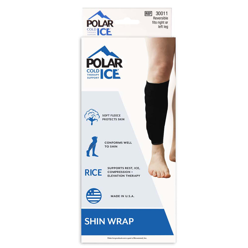 Polar Ice® Shin Wrap, Small, Sold As 1/Each Brownmed 30011