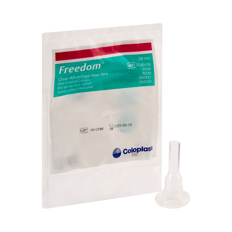 Coloplast Clear Advantage® Male External Catheter, Medium, Sold As 100/Case Coloplast 6200