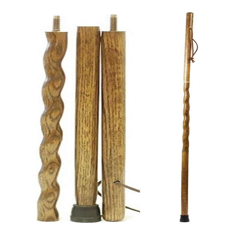 Brazos™ Traveler'S Oak Walking Stick, 55-Inch Height, Tan, Sold As 1/Each Mabis 602-3000-1326
