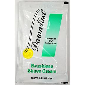 Dawnmist® Shaving Cream 0.25 Oz. Individual Packet, Sold As 1/Box Donovan Pbs70