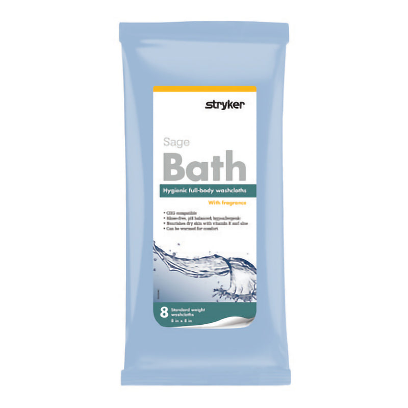 Cloth, Bath 8"X8" (8/Pk 40Pk/Cs), Sold As 8/Pack Sage 7991